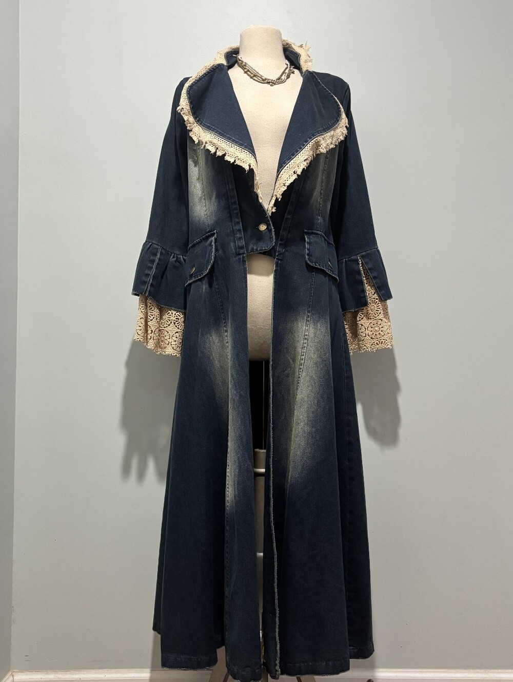 Jaded Gypsy Evening Waltz Duster Sz S/M